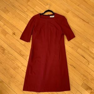 MM Lafluer Red Work Dress